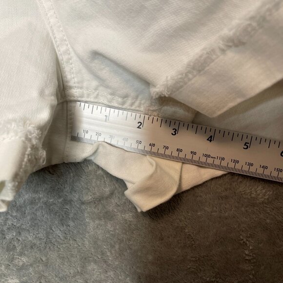 Tommy Bahama Women Preppy Ana Twill Cuffed Stretch White Utility Shorts 10 White - Picture 7 of 10